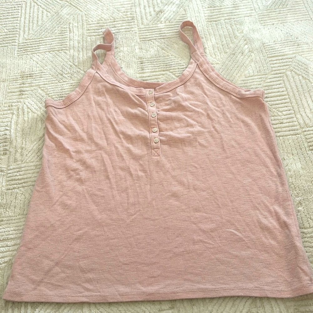 Aerie light pink tank top, worn a handful of times, like new